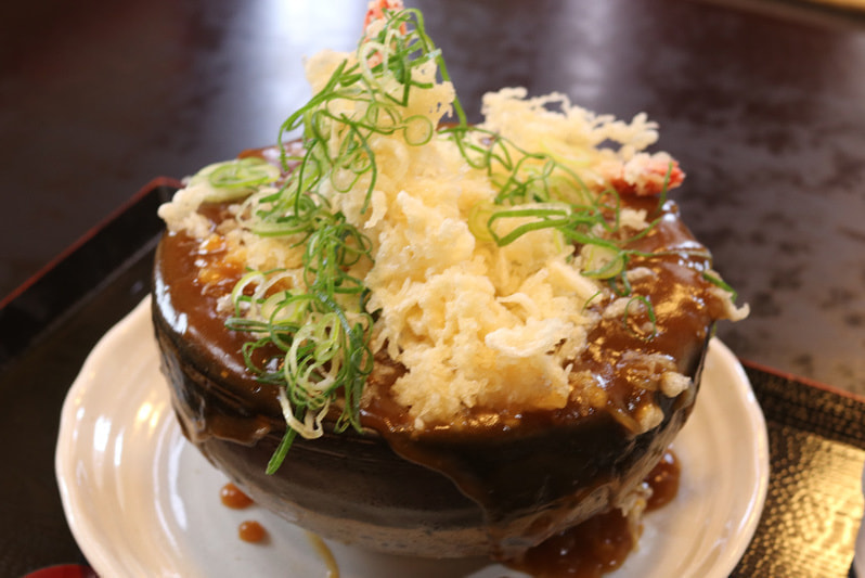 えび天カレーうどん